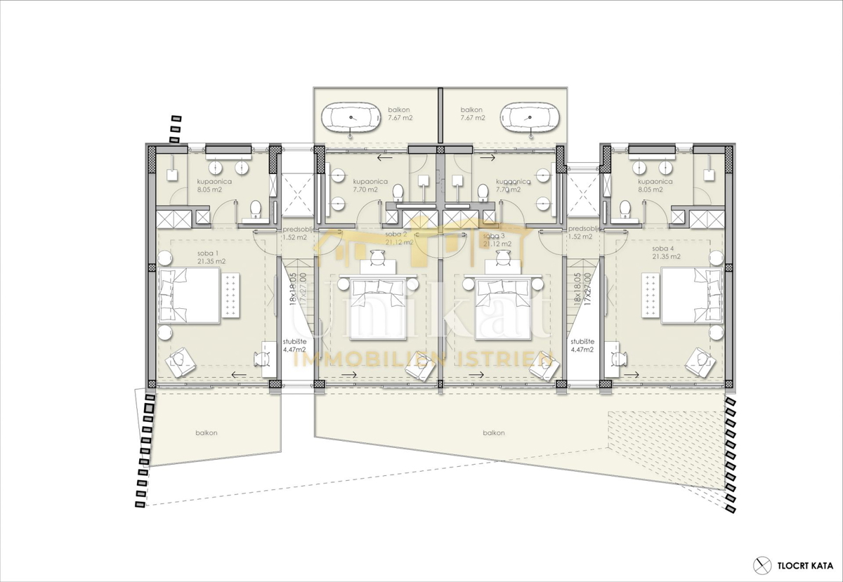 Čudovito gradbeno zemljišče z dovoljenjem za luksuzno vilo